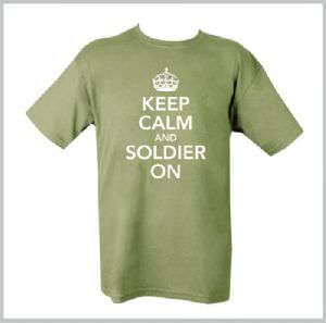 Keep Calm and Soldier On